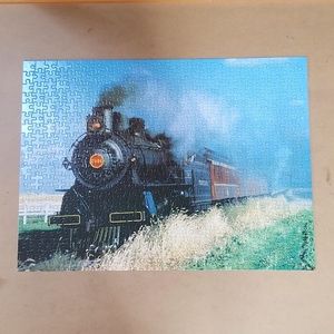 🧩500PC TRAIN JIGSAW PUZZLE IN A BAG